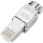 Conector FTP Cat.6A RJ45 macho crimpado sin herramientas - RH02000 - 08