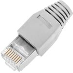 Cubierta de goma para conector RJ45 de color gris - RP05100 - 08