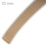 Cinta para persiana de nailon beige y blanco de 22mm x 6m - BS20400 - 02
