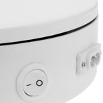 Base giratoria eléctrica de 40 cm. Plataforma rotatoria de color blanco - SR01500 - 02