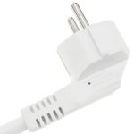 Prolongador de cable eléctrico schuko macho a hembra de 5 m blanco - CH00300 - 06