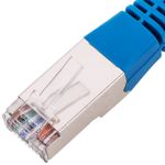 Cable de red ethernet Cat. 6 FTP de 0,5 m de color azul - RU01200 - 06