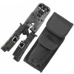 Herramienta crimpadora con comprobador de cables RJ9 RJ11 RJ12 RJ45 - CT01800 - 01