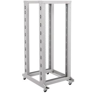 Armario rack 19'' abierto 29U 600x1000x1400mm blanco Open2 MobiRack de RackMatic