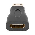 Adaptador de Lanberg mini HDMI-C macho a HDMI hembra - HD13900 - 02