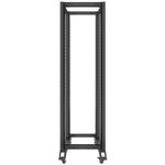 Armario Rack abierto 19" 42U F800 600x800x2138mm desmontado DIY negro Lanberg - WL58300 - 04