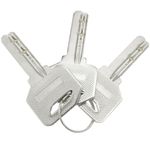 Cerradura de aluminio para puerta de cristal para cierrapuertas de suelo - LK08400 - 09