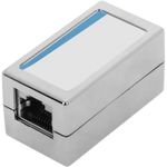 Acoplador empalme de cable FTP categoría 6 RJ45 hembra a RJ45 hembra - RD08200 - 01