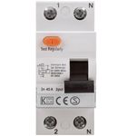Interruptor diferencial 2P 40A 6kA - JW03100 - 02