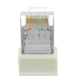 Cable de red ethernet Cat. 6 FTP de 1 m de color gris - RU09300 - 02