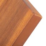 Revistero de Madera de Teca para la organización de libros, revistas y periódicos en forma de V - KZ17200 - 08