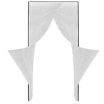 Mosquitera para puerta 2 piezas de 75 x 220 cm - AH04400 - 01