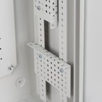 Rack19 mural 6U+3U F200 540x200x540 blanco puerta metálica Lanberg - WK01800 - 10