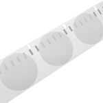 Rollo bobina de 160 etiquetas adhesivas compatibles con Dymo S0719250 y 14681 57mm DVD - KT05500 - 03