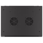 Armario Rack mural 19" 4U F450 600x450x277mm pared desmontado DIY negro Lanberg - WK31300 - 05