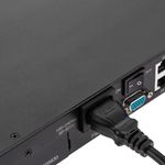 Consola rack con pantalla de 17" y conmuntador KVM de 32 puertos a través de cable UTP Cat.6 - RK02100 - 08