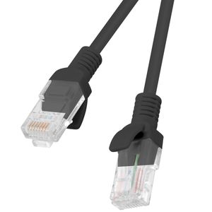 Cable de red ethernet Cat. 5e UTP de 3 m de color negro PCU5-10CC-0300-BK