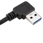 Cable USB 3.0 tipo A Macho acodado a USB tipo A Hembra para Panel 100 cm - UB10500 - 03