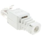 Conector UTP Cat.6 RJ45 macho con crimpado automático - RH01000 - 05