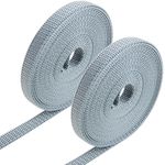 Pack de 2 unidades cinta para persiana de nailon mini gris de 14mm x 5m - BS23900 - 01