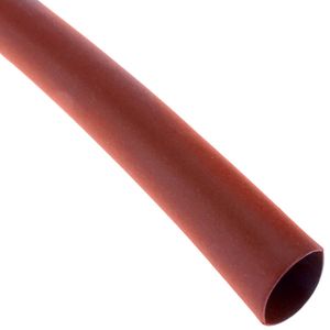 Tubo termoretráctil rojo de 4,8mm en bobina de 3m