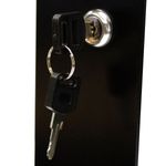 Armario rack mural 19" pivotante 18U 600x550x900mm pared negro SOHORack GO montado - WK04600 - 10
