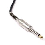 Cable de audio micrófono instrumento XLR 3pin macho a jack 6.3mm macho de 1m - AX04100 - 02