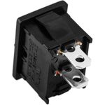 Interruptor basculante negro SPST 2 pin 20.5x24.7x14.4 mm - TG10100 - 04