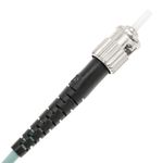 Cable OM3 de fibra óptica ST a ST multimodo simplex 50/125 de 7m - FY01600 - 04