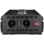 Inversor eléctrico onda modificada 12V a 220V de 2000W USB - CA06600 - 03