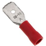 Terminal Faston Macho 6.3 mm rojo Pack de 100 uds - FN01300 - 03