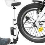 Bomba de aire para inflar rueda. Mancha infladora de neumático con válcula Presta Schrader Aguja - BW01100 - 04