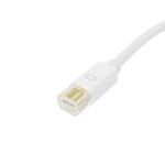 Adaptador de miniDisplayPort a VGA audio HDMI DVI blanco - YP07000 - 04
