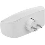Multiplicador adaptador de clavija enchufe schuko triple blanco - IA08900 - 09