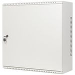 Rack19 mural 6U+3U F200 540x200x540 blanco puerta metálica Lanberg - WK01800 - 04