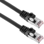 Cable de red ethernet Cat. 6a FTP de 0,25 m de color negro - LJ24100 - 01