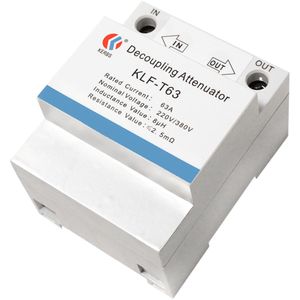 Atenuador desacoplador 63A 220/380V carril DIN 36mm