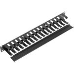 Panel guíacables para armario rack 19" 1U para gestión de cables 80mm - RM03100 - 02