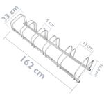 Soporte para aparcar bicicletas en suelo o pared Aparcamiento para 6 bicis - BK00500 - 03