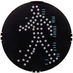 Luz LED para semáforo IP65 200mm de 220VAC peatón verde - SM05600 - 04