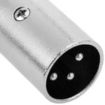 Adaptador de audio XLR 3-pin macho a XLR 3-pin macho - AY00100 - 05