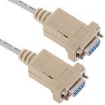 Cable Serie Null-Modem TPV 3m (DB9-H/H) - NM03200 - 01