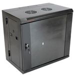 Armario rack mural 19" pivotante 12U 600x400x640mm pared SOHORack de RackMatic - WM04300 - 01