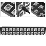 Patch panel rack19 24-port BNC-hembra 2U - XQ03300 - 02