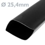 Tubo termoretráctil negro de 25,4mm en bobina de 3m - FN05900 - 03