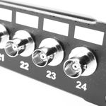 Patch panel de 24 puertos BNC hembra para rack 19" - RX09200 - 04