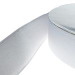 Bobina de cinta adherente adhesiva de 50mm x 25m de color blanco cara de fijación - VR07300 - 05