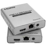 Extensor HDMI 2.0 con infrarrojos prolongador 60m 4k FullHD 1080p a través de cable ethernet Cat.5e Cat.6 - HB06100 - 09