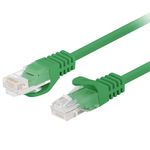 Cable de red ethernet Cat. 5e UTP de 10 m de color verde PCU5-10CC-1000-G - RL12900 - 01