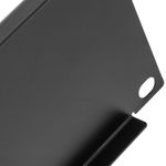 Panel ciego de 2U para armario rack 19" Tapa negra - RM02200 - 05